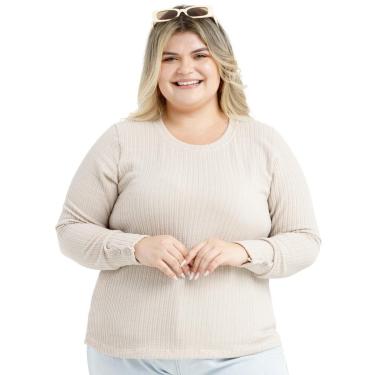 Imagem de BLUSA JACQUARD PLUS SIZE 10125A COR:;TAMANHO:44/G1;GÊNERO:FEMININO-Feminino