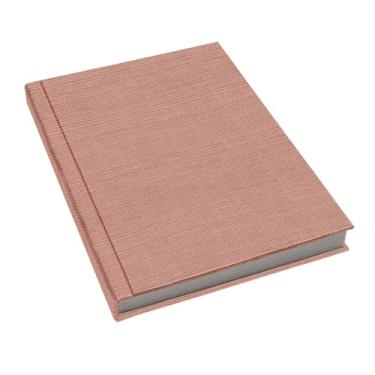 Imagem de Álbum de fotos Ical, encadernação fotolivro autocolante, folhas de papel rígido branco, para 40 fotos 15x21cm vertical - linha Instalivro - modelo marrom com textura - 760