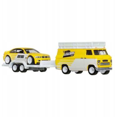 Imagem de Hot wheels - team transport - legends - bmw m3 & hw rally hauler - Hot