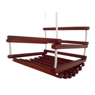 Imagem de Balanço Madeira 40X35 Mogno