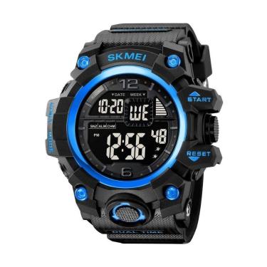 Imagem de Relógio Masculino Skmei Digital 2245 Preto E Azul