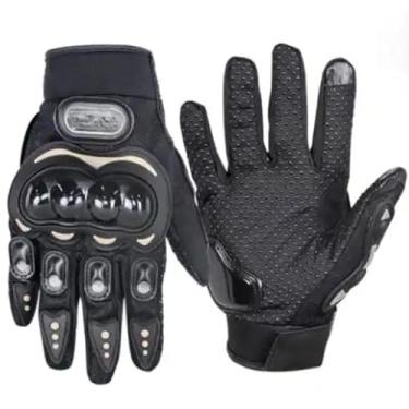 Imagem de Novo Luvas de Segurança Dedos Comletos Para Motociclistas e Ciclistas Anti-impacto (Cor Aleatória)