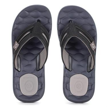 Imagem de Chinelo Cartago Egeu IV Dedo 12530 Basalto/Preto/Cinza