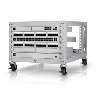 Imagem de Rack De Tamanho 6u, Com Um Patch Panel Descarregado De 24 Portas, Pode Ser Montado Sem...