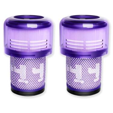 Imagem de Pacote com 2 filtros de substituição Dy son V12 para Detect Slim/SV30/SV34/SV35 - Compatível com a peça 971517-01, compatível com a série Dy son V12 (não compatível com aspirador SV12/V15)