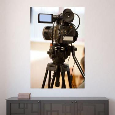 Imagem de Painel Adesivo de Parede - Câmera- Filmagem - Cinema - 1589pnm - Allod