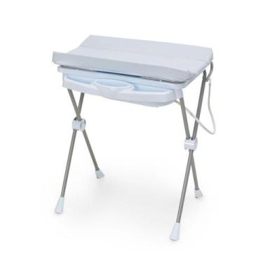 Imagem de Banheira de Bebê Plástica Galzerano Classic 7045 com Trocador e Suport