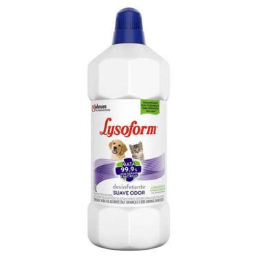 Imagem de Desinfetante Lysoform Pets Suave Odor - 1 Litro