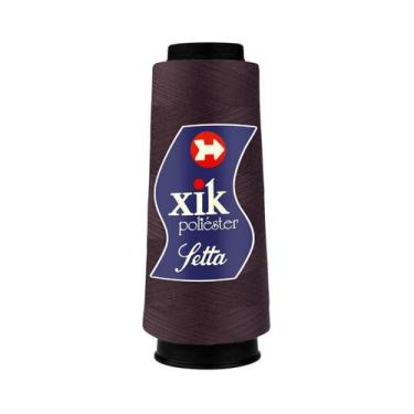 Imagem de Linha para costura setta xik 120 poliéster 2000 jardas - cor 0478 à 05