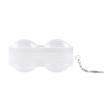 Imagem de KiBcsLic Caixa de armazenamento para bolas de tênis de mesa, bolas de pingue-pongue, recipiente rígido e prático para tênis de mesa, para mulheres e homens,