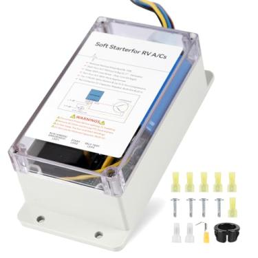 Imagem de Kit de arranque suave para ar condicionado RV, arranque suave GlymXia RV, arranque fácil, A/C e aparelhos com um pequeno gerador