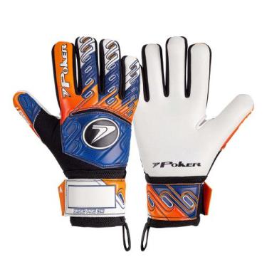 Imagem de Luva de Goleiro Profissional Poker BS Pro Junior, Mr, Lac, Br, 7