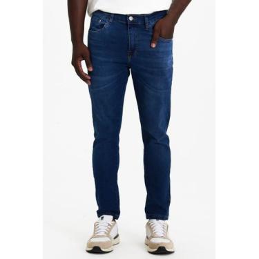 Imagem de Calça Jeans Masculina Skinny Kiraz Polo Wear Jeans Médio, Jeans médio,