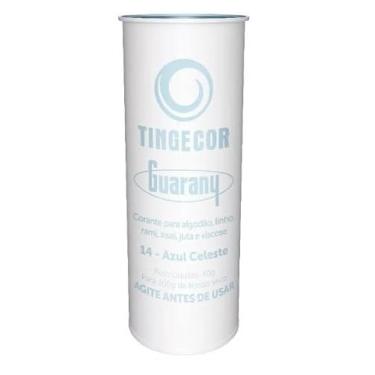 Imagem de Tinta p/Tecido Corante Tingecor Guarany Tintol Azul Celeste