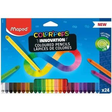 Imagem de Lapis de cor colorpeps infinity 24 cores maped