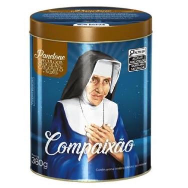 Imagem de Panetone Santa Dulce speculoos, caramelo, chocolate e nozes 380g - Dul