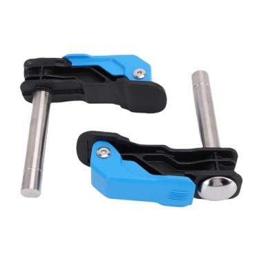 Imagem de Luocute 2 Pacotes de Braçadeiras para Cães de Bancada MFT de 3/4 de 19 Mm, Braçadeiras de Fixação de Aço Inoxidável para Marcenaria, Ferramentas de Bancada Ajustáveis ​​para Fixação