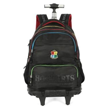 Imagem de Mochila Rodinha Reforçada Escolar Bolsa Grande Harry Potter - Luxcel, 