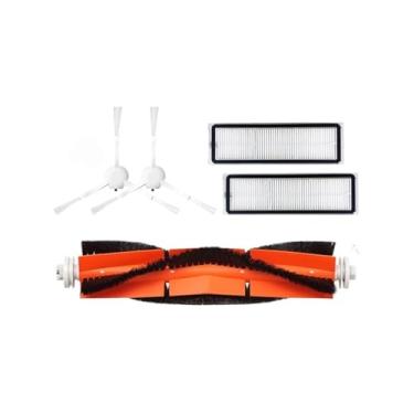 Imagem de Compatible With Xiaomi Mijia 1C 1T STYTJ01ZHM Mi Robot Vacuum Mop Dreame F9 Hepa Filter Main Side Brush Mop Cloth Cleaner Accessories(Dark Khaki)