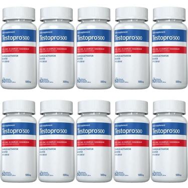 Imagem de Kit 10X Testopro 500 - 60 Cápsulas - Inove Nutrition-Masculino