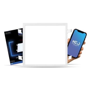 Imagem de Painel Led Plafon Smart Embutir Inteligente Wifi 24W 2700K A