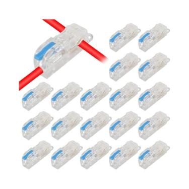 Imagem de 20PCS Conectores Rápidos De Baixa Tensão Com Alavanca T Tap Terminais 
