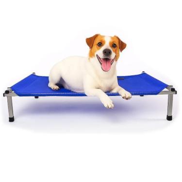 Imagem de Cama Suspensa Para Pets Pequena Arejada Alumínio Resistente - Pet Best