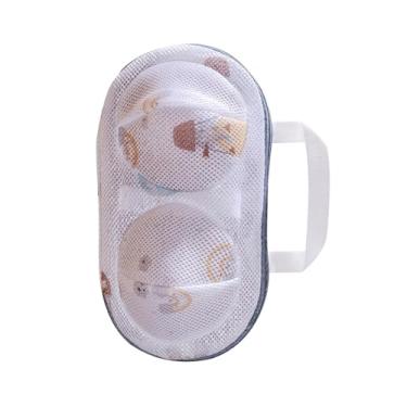 Imagem de Sacos de lavanderia de malha | Bolsa protetora de lavadora de sutiã para máquina de lavar, design ergonômico, protetor de arruela de roupas íntimas com zíper para apartamento, casa, esportes, viagens