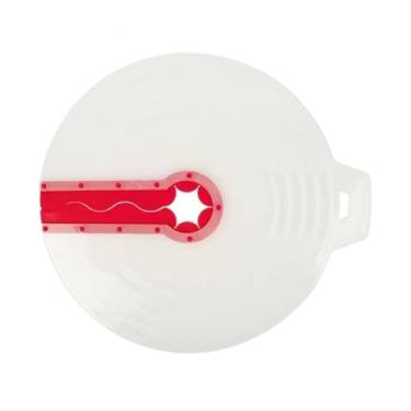 Imagem de Protetor contra respingos para batedeira de mão | Tampa de salpicos de tigela de mistura - Tampa de silicone reutilizável para batedor de ovos para panelas de espuma de creme para assar