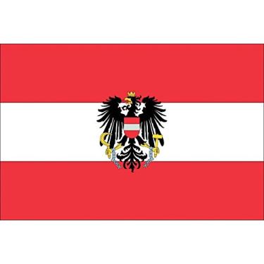 Imagem de Bandeira da Copa do Mundo 2026 - Bandeira Nacional Oficial 1,5 m X 0,9 m Grande Dupla Face Com Ilhós de Latão EUA Canadá México (Áustria)