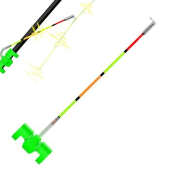 Imagem de Alarme de mordida de , alerta de vara de transparente para peixes | Indicador sensível à prova d'água para iniciantes de diurna e noturna