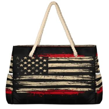 Imagem de hongjinglin Bolsa de praia grande, leve, dobrável, amarela, mármore, abstrata, para piscina, bolsa de ombro, Cor 11, Large