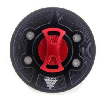 Imagem de Riderjacky Tampa do tanque de combustível de motocicleta Keyless para BMW F800R 2005-2014, F800S 2005-2010, F800ST 2005-2012, K1600GT K1600GTL 2010-2012, R1200GS 2008-2012, R12000 GS Adventure