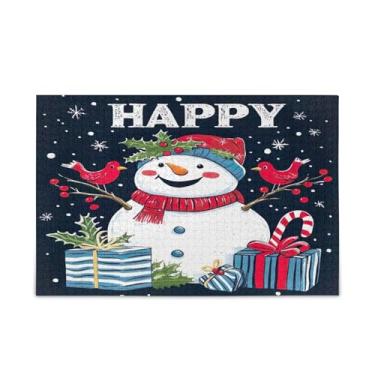 Imagem de ATTX Cute Snowman Puzzles 500 Pieces Christmas Jigsaw Puzzle for Adults and Family #365