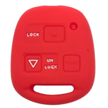 Imagem de Replacement Remote Key Shell Case Cover fits for Lexus ES GS GX is LS LX RX SC ES300 ES330 GS300 GS400 GS430 GX470 IS300 LS400 LS430 LX470 RX300 RX330 RX350 RX400h RX450h SC430 (Red)