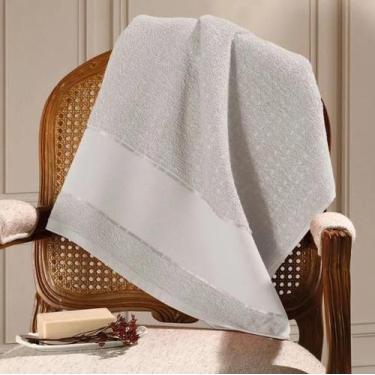 Imagem de Toalha Banho Felpudo Multi Arte III - Dohler, Cinza