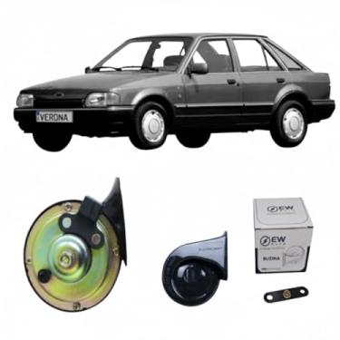 Imagem de BUZINA AUTOMOTIVA CARACOL PLUG (2 PINOS) E CONECTOR PARA VERONA 1990 >1996