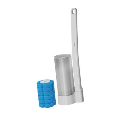 Imagem de Baoblaze Conjunto de escova de vaso sanitário, produtos de limpeza doméstica, produtos para limpeza de vaso sanitário, Sabor Do Oceano