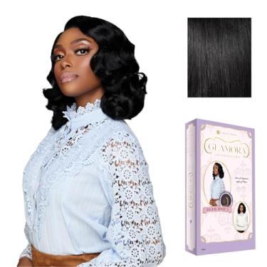 Imagem de Sensationnel Glamora Lace Front Wig - Glam Unit 3 Glueless 13x4 Laceparting Ready to Wear Synthetic Preplucked Hairline (1 JETBLACK)