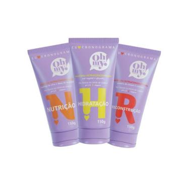 Imagem de kit Eu Amo Cronograma hidratação nutrição reconstrução - Oh My Cosmeti