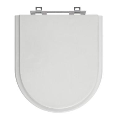 Imagem de Assento Sanitário Smart Cinza Prata (Claro) Tampa para Vaso Celite Mad