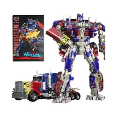 Imagem de Figura De Ação De Brinquedo De Caminhão Robô Alloy Optimus Prime Bumbl