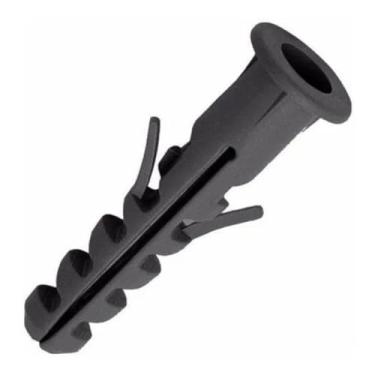 Imagem de Bucha 10 de Nylon — Alta Resistência e Expansão Segura — Ideal para Alvenaria, Concreto e Tijolo — Fixação Profissional (400)