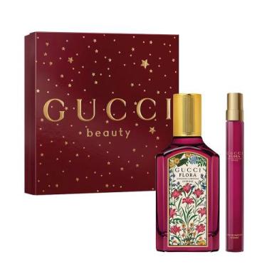 Imagem de Kit Gucci Beauty Gucci Flora Gorgeus Gardenia Feminino - Edp 50ml + 10