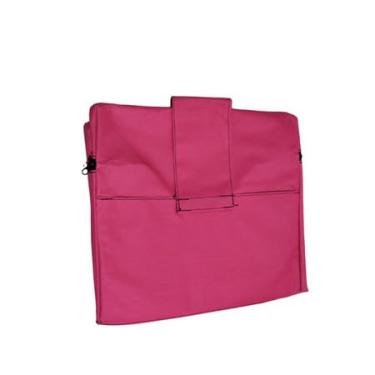 Imagem de Bolsa De Compras Saco Capa Para Carrinho De Feira Reforçado - 60 * 30cm, Ideal for Brazilian Supermarket Runs & Family Barbecue Supplies(Rosa)