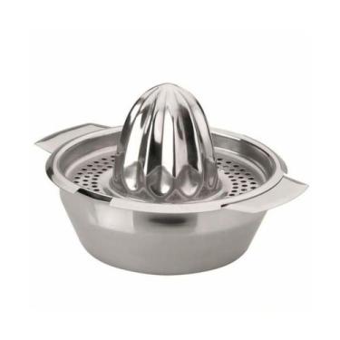 Imagem de Espremedor De Limão E Laranja Manual Em Aço Inox - Kehome