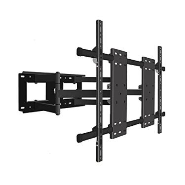 Imagem de SFOIMO Suporte de TV universal para TV Suporte telescópico de seis braços giratório para TV com inclinação de seis braços Suporte de TV de parede resistente para a maioria dos suportes de TV de tela