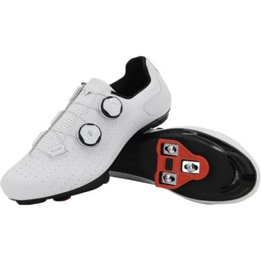 Imagem de Tommaso Tênis masculino Strada Peloton — SPD Indoor Cycling Shoes for Men — Men's Cycling Shoes with Delta Clips— Spin Shoes, Bike Shoes for Men Cycling on Peloton— SPD Shoes for Road Bikes — Spinning