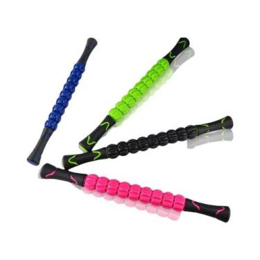 Imagem de Bastão De Massagem Para Relaxamento Muscular, Rolo Linfático Para Alív