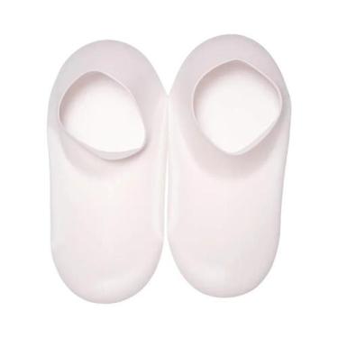 Imagem de Meias De Silicone Hidratantes Para Mulheres Com Função De Massagem Par